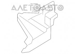 Deflector radiator dreapta jos Ford Fiesta 14-19 1.6