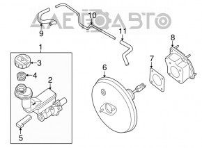 Amplificator de vidare Nissan Rogue Sport 17-19