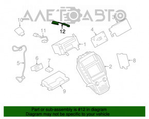 Microfon Ford Fusion mk5 13-20