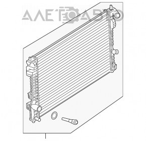 Radiator de răcire apă Ford Explorer 11-19 3.7