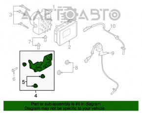 Suport bloc ABS Ford Fusion mk5 13-20 hibrid