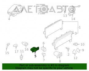 Управление фарами Ford Fusion mk5 13-20 под птф OEM