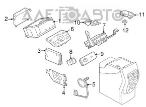 Amplificator audio Ford C-max MK2 13-18