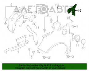 Suport aripi față stânga Ford C-max MK2 13-18 Energy