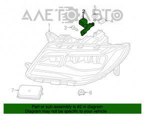 Suport far stânga sus Ford Fusion mk5 13-16 nou, neoriginal.