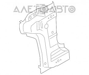 Bara caroserie centrală dreapta Ford Fusion mk5 13-20