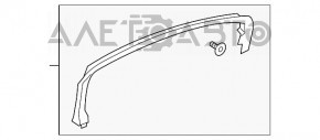 Cadru ușă interioară față dreapta Ford Fusion mk5 13-20