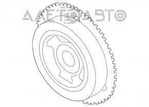 Polea de cigüeñal Ford C-max MK2 13-18 nueva OEM original