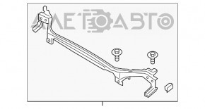 Bara de sus a televizorului Ford Fusion mk5 13-16 din metal Taiwan.