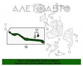 Tuburile de răcire a turbinei Ford Escape mk3 17-19 1.5T