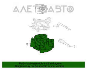 Spumă de polistiren pentru Lincoln MKZ 13-16 tip 2