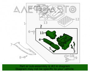 Rezonator Ford Fusion mk5 13-20 2.5 zgârieturi