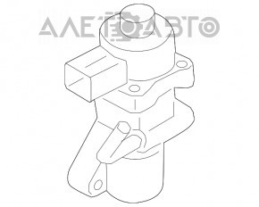 Клапан ЕГР Ford Fusion mk5 13-20 hybrid, plug-in