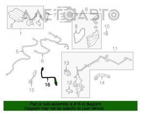 Лямбда-зонд второй Ford Edge 15-16 2.0T OEM