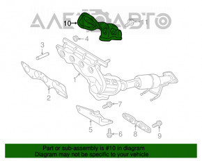 Protecția colectorului pentru Ford Fusion mk5 13-20 hibrid