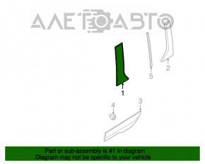 Capac usa spate stanga fata Ford Transit Connect MK2 13- pasager