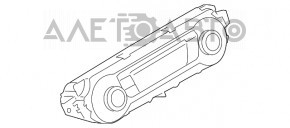 Controlul climatizării Ford Transit Connect MK2 13-auto