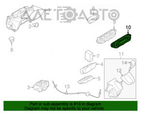 Controlul climatizării Ford Transit Connect MK2 13-auto