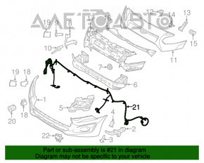 Bara fata Ford Transit Connect MK2 13-18 fara PTF