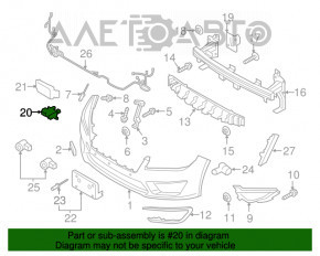 Датчик температуры окружающего воздуха Ford Fusion mk5 13-20 OEM