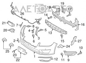 Датчик температуры окружающего воздуха Ford Fusion mk5 13-20 OEM