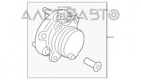 Butuc roată față dreapta Lincoln Nautilus 19-23