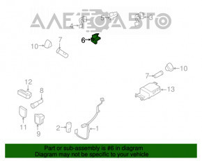 Кнопка ручного тормоза Ford Edge 15-18