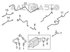 Sonda lambda pentru Ford Escape MK3 17-19 1.5T