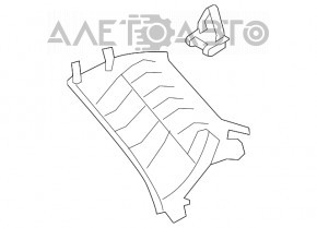 Capac spate stânga Mazda CX-7 06-09