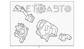 Chitara cu comutatoare de pe volan Lincoln MKZ 13-20