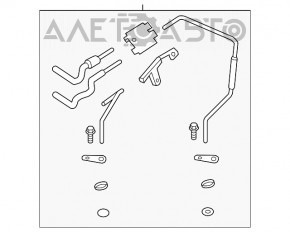 Поворотный клапан системы охлаждения АКПП Ford Fusion mk5 13-20 1.5т