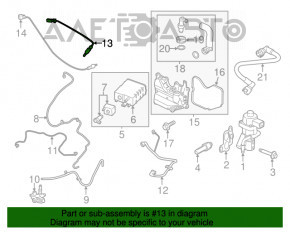 Sonda lambda pentru Ford Transit Connect MK2 13- 2.5