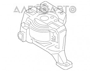 Pernele motorului dreapta Lincoln MKC 15-