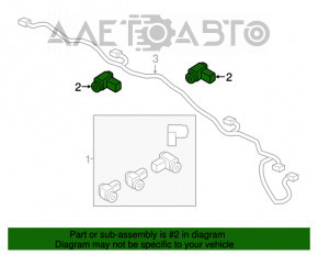 Senzor de parcare spate pentru Ford Edge 15-