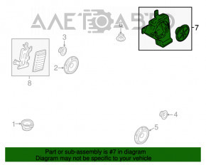 Сабвуфер Ford Edge 15-18