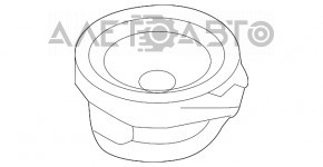 Difuzorul din panoul frontal central al Ford Edge 15-18