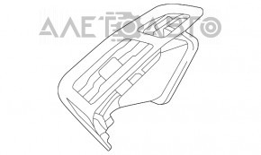 Conducta de aer pentru torpila dreapta Ford Focus mk3 15-18