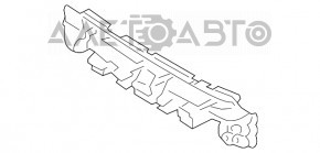 Absorbantul de bara fata Ford Focus mk3 15-18, din plastic, nou, original OEM