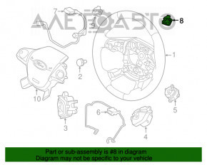 Maneta de direcție dreapta Ford Focus mk3 15-18 restilizat