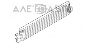 Radiatorul de ulei pentru cutia de viteze automată a modelului Ford Escape MK3 17-19 1.5T 2.0T