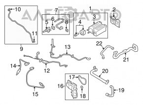 Sonda lambda a doua pentru Ford Escape MK3 17-19 1.5T