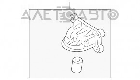 Корпус масляного фильтра Ford Edge 15-18 2.0T