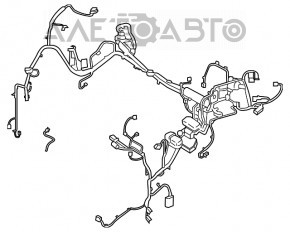 Cablu subcapot cu bloc de siguranțe Ford Edge 15- 2.0T