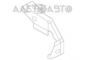 Suport aripi dreapta față Nissan Rogue 21-23 nou, neoriginal.