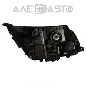 Far dreapta față asamblată Ford Explorer 16-19 restilizat, halogen + LED, luminoasă, pentru polizare.