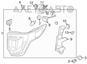 Lanterna dreapta Ford Explorer 16-19 nivel 1