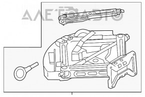 Spuma de polistiren pentru Ford Explorer 16-18.