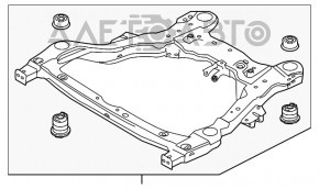 Bara de protecție față pentru Ford Explorer 13-19 sport