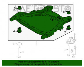 Bara de protecție față pentru Ford Explorer 13-19 sport