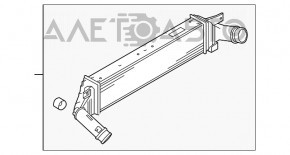 Интеркулер Ford Explorer 13-19 sport